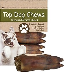 Top Dog Chews Pig Feet Natural Dog Chew Treats, 3 count