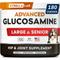 Show in main carousel: StrellaLab Advanced Glucosamine Chondroitin Green Lipped Mussel & Collagen Joint Supplement for Dogs, 180 count slide 1 of 11