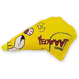 Yeowww! Chubby Mouse Cat Plush Toy with Catnip