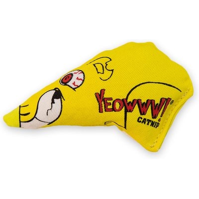 Yeowww! Yeowww! Chubby Mouse Cat Plush Toy with Catnip