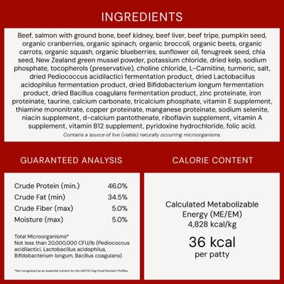 Show full view: Stella & Chewy's Perfectly Puppy Beef & Salmon Dinner Patties Freeze-Dried Raw Dog Food, 5.5-oz bag slide 10 of 13