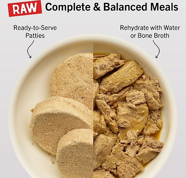 Stella & Chewy's Duck Duck Goose Dinner Patties Freeze-Dried Raw Dog Food