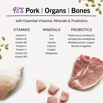 Show full view: Stella & Chewy's Dinner Morsels Plate Lickin' Pork Recipe Cat Dried Food, 3.5-oz bag slide 9 of 12