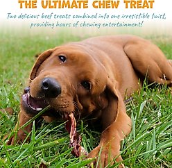 Pack Approved Bull Beef Twist Natural Dog Chews, 9-in, 3 count slide 2 of 7