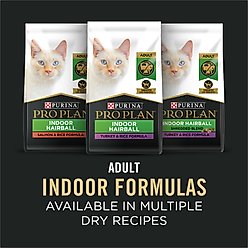 Purina Pro Plan Indoor Grilled Ocean Whitefish & Tuna Entrée Wet Cat Food, 3-oz can, case of 24 slide 2 of 9