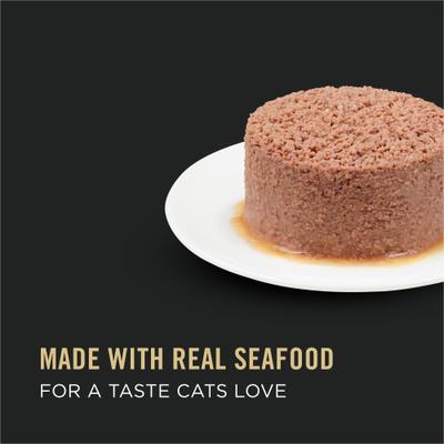 Show full view: Purina Pro Plan Seafood Classic Entree Grain-Free Canned Cat Food, 3-oz can, case of 24 slide 4 of 11