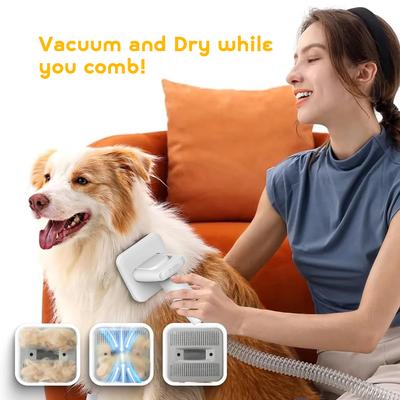 Show full view: LILIPRO Dog & Cat Grooming Kit with Clipper, Vacuum & Dryer, White slide 8 of 11