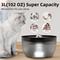 Show in main carousel: Casfuy W8 Quiet Stainless Steel Dog & Cat Water Fountain with LED Light, Black, 102-oz slide 4 of 9