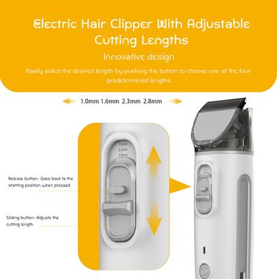 Show full view: LILIPRO Dog & Cat Grooming Kit with Clipper, Vacuum & Dryer, White slide 5 of 11