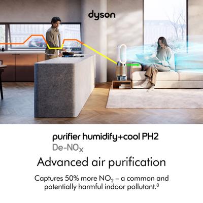 Show full view: Dyson Humidify+Cool PH2 De-NOx Dog Air Purifier slide 2 of 8