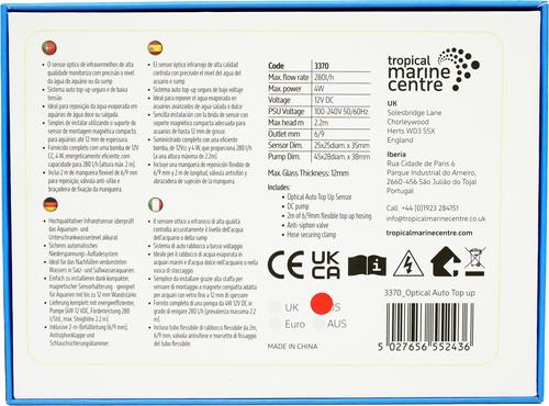 Show full view: TMC Optical Auto Top Up Aquarium Pump slide 4 of 6