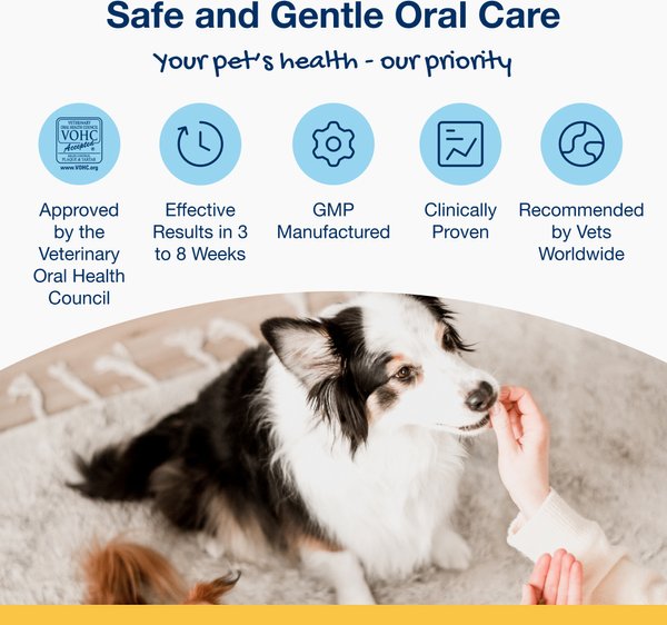 ProDen PlaqueOff System Crunchy Bites Small Breed Dental Dog Treats