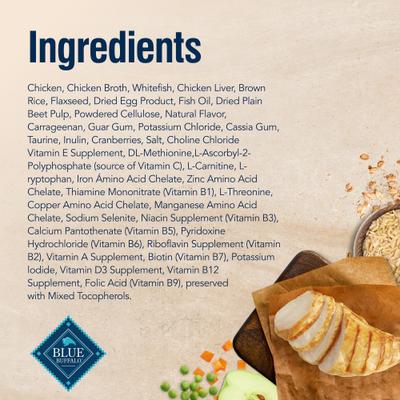 Show full view: Blue Buffalo True Solutions Fab Feline Indoor Formula Chicken Wet Cat Food, 3-oz can, case of 24 slide 6 of 12