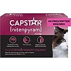Capstar Flea Oral Treatment for Cats, 2-25 lbs, 6 Tablets