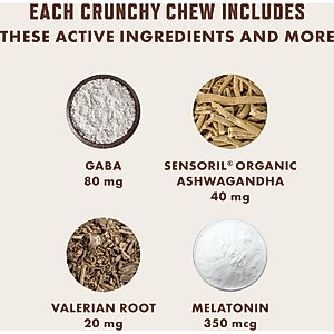 Rocco & Roxie Supply Co. Chicken Flavored Calming Chew Supplement for Cats, 3.7-oz bag