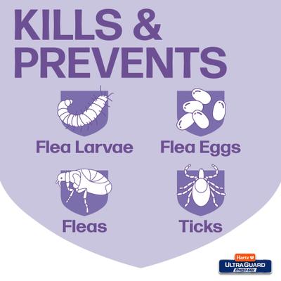 Show full view: Hartz UltraGuard ProMax Flea & Tick Cat Collar, Purple, 2 count slide 3 of 10