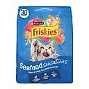 Friskies Seafood Sensations Salmon Tuna & Shrimp Dry Cat Food, 30-lb bag