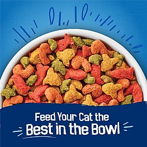 Friskies Seafood Sensations Salmon Tuna & Shrimp Dry Cat Food, 30-lb bag