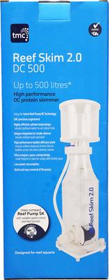 Show full view: TMC Reef Skim 2.0 500 DC Aquarium Protein Skimmer slide 2 of 5