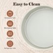 Show in main carousel: SpunkyJunky Ceramic & Acacia Wood Raised Dog Bowls, 2 count, Gray, 1.7 cup slide 6 of 7
