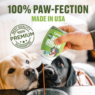 Show full view: Furvor Advanced Mobility Beef Concentrated Digestive Health High-Protein Liquid Dog Food Topper, 16-oz bottle slide 9 of 13