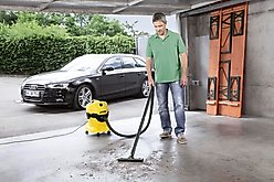 Karcher WD 4 Wet Dry Vacuum, Yellow slide 2 of 8