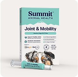 Summit Animal Health Liquid Joint & Mobility Supplement for Medium Dogs, 0.4-fl oz