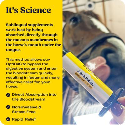 Show full view: Summit Animal Health Joint & Mobility Sublingual Horse Supplement, 4 count slide 4 of 7