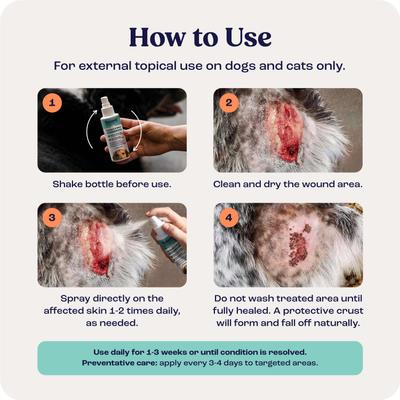 Show full view: Summit Animal Health Hot Spots & More Spray for Dogs, 4-fl oz bottle slide 5 of 8