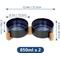 Show in main carousel: SpunkyJunky Ceramic & Wood Non-Slip Weighted Dog & Cat Bowls, 2 count, Starry Blue, 3.6 cup slide 5 of 6