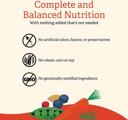 Show full view: Gather Free Acres Organic Free-Run Chicken Dry Cat Food, 4-lb bag slide 6 of 11