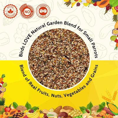 Show full view: Birds LOVE Natural Garden Blend Small Bird Food, 4-lb bag slide 2 of 7