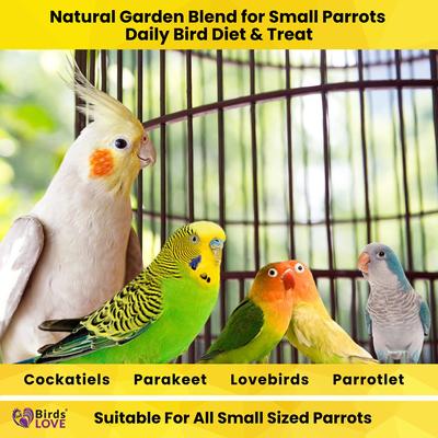 Show full view: Birds LOVE Natural Garden Blend Small Bird Food, 4-lb bag slide 3 of 7