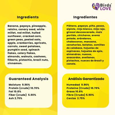 Show full view: Birds LOVE Natural Garden Blend Small Bird Food, 4-lb bag slide 4 of 7