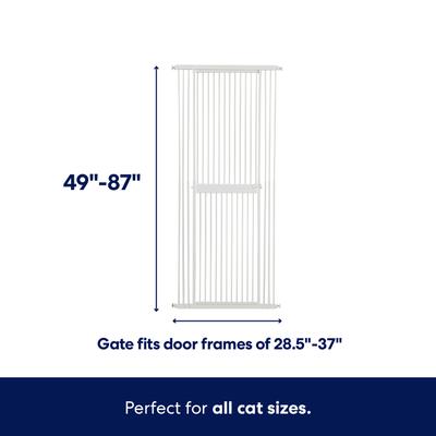 Show full view: Frisco Cat Safety Gate, Bright White slide 2 of 9