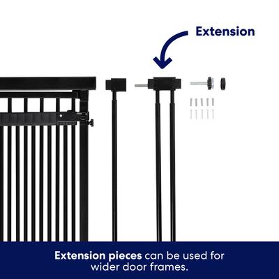 Show full view: Frisco Cat Safety Gate, Black slide 6 of 9