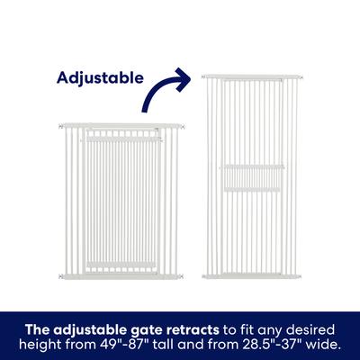 Show full view: Frisco Cat Safety Gate, Bright White slide 5 of 9