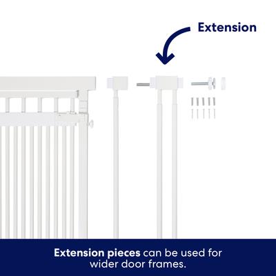 Show full view: Frisco Cat Safety Gate, Bright White slide 6 of 9