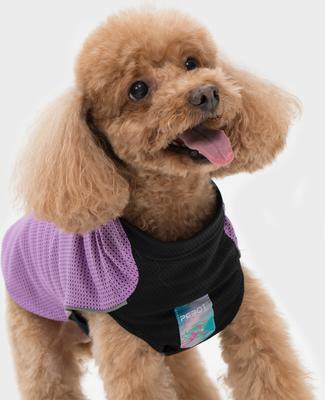 Show full view: Pebot Dobby Dog & Cat Sun Protection T-Shirt, Lavender, Size 22 slide 2 of 6