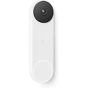 GOOGLE Nest Cam Indoor/Outdoor Wire Free Security Camera, White