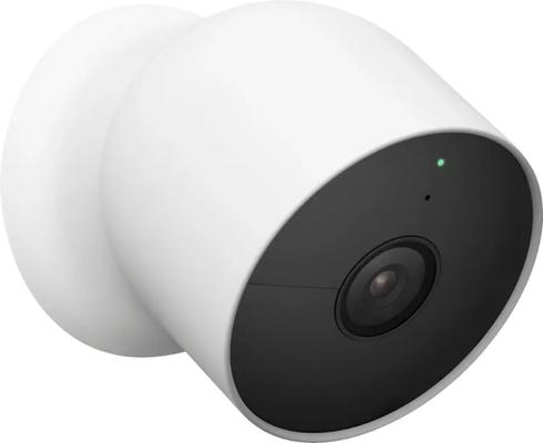 Show full view: Google Nest Cam Indoor/Outdoor Wire Free Security Camera, White slide 4 of 9