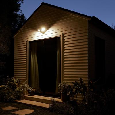 Show full view: Google Nest Cam Outdoor or Wired with Floodlight Security Camera, Snow slide 7 of 10