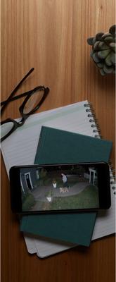 Show full view: Google Nest Cam Outdoor or Wired with Floodlight Security Camera, Snow slide 6 of 10