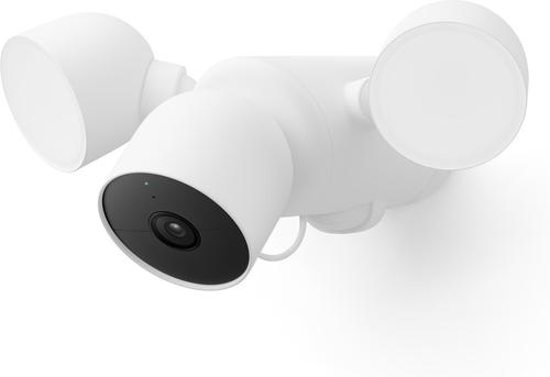 Show full view: Google Nest Cam Outdoor or Wired with Floodlight Security Camera, Snow slide 4 of 10