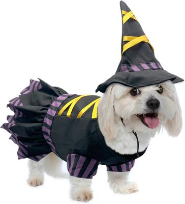Show full view: Pets First Witch Dress Dog Costume, Large slide 3 of 5
