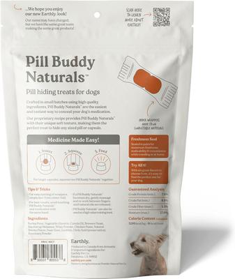 Show full view: Pill Buddy Naturals Roasted Chicken Soft & Chewy Dog Treats, 90 count slide 10 of 10