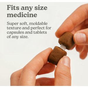 Pill Buddy Naturals Peanut Butter & Apple Soft & Chewy Dog Treats, 90 count