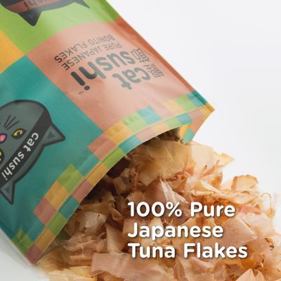 Show full view: Cat Sushi Bonito Flakes Thick Cut Tuna Cat Treats, 0.7-oz bag slide 7 of 9