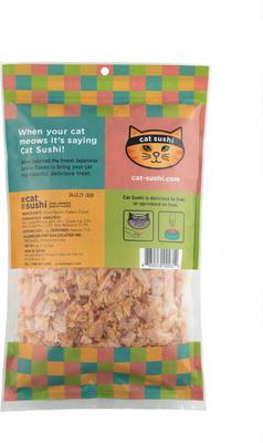 Show full view: Cat Sushi Bonito Flakes Classic Cut Tuna Cat Treats, 4-oz bag slide 10 of 10