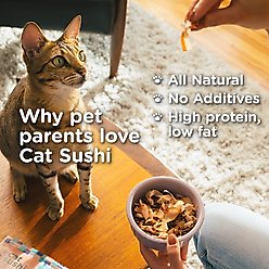 Cat Sushi Bonito Flakes Thick Cut Tuna Cat Treats, 0.7-oz bag slide 2 of 8